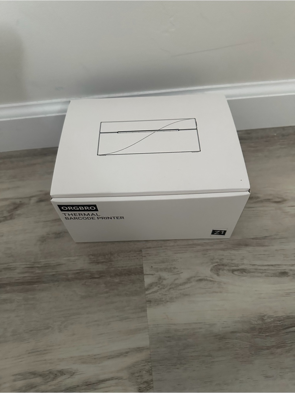 Z1 White Thermal Barcode Printer